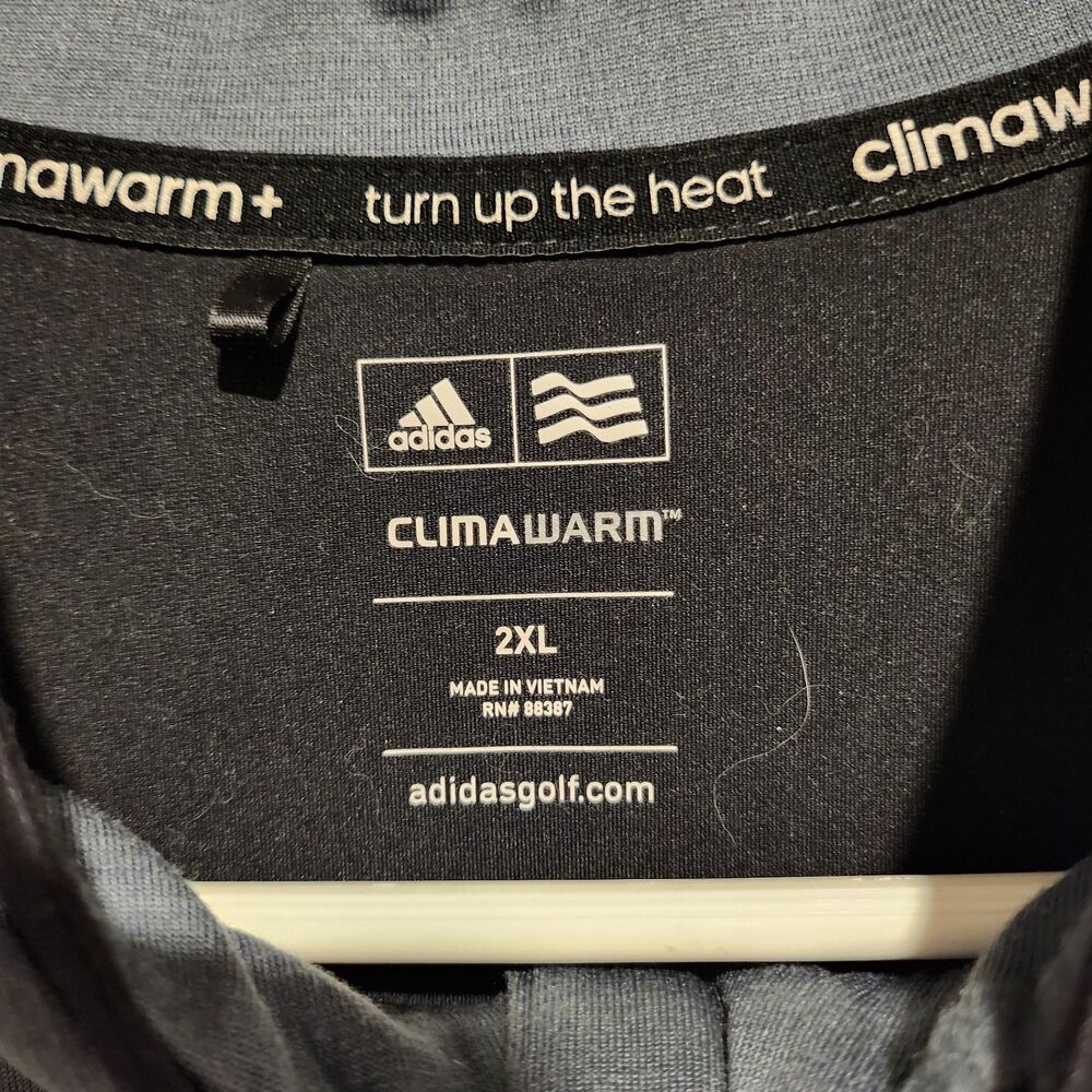Adidas Golf Mens Climawarm Active  Performance Vest Fox Logo Gray Size 2XL - Picture 7 of 9